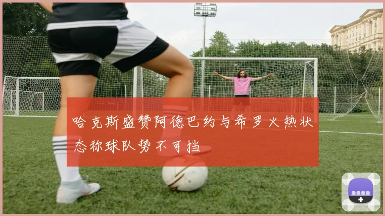 哈克斯盛赞阿德巴约与希罗火热状态称球队势不可挡