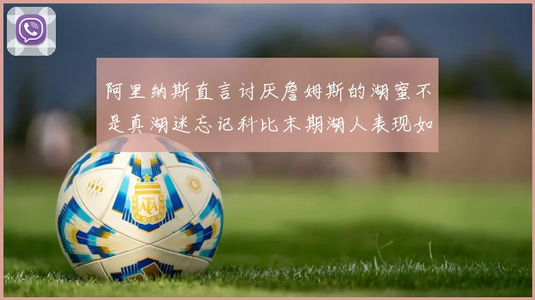 阿里纳斯直言讨厌詹姆斯的湖蜜不是真湖迷忘记科比末期湖人表现如何惨淡